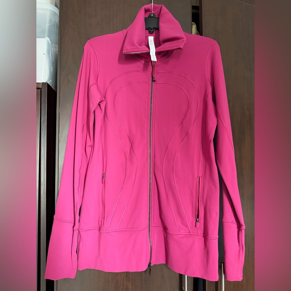 Lululemon Pink In Stride Jacket Sz 10